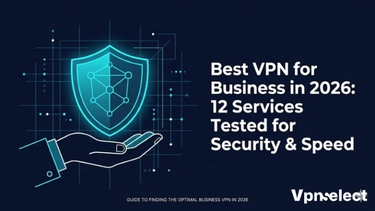 Best VPN for Business in 2026: 12 Services Tested for Security & Speed 