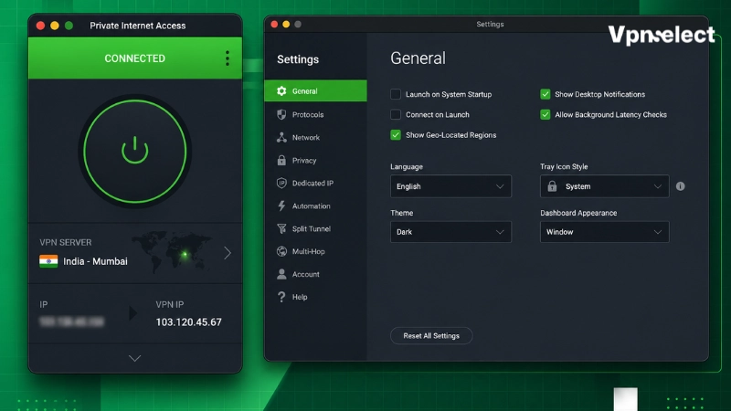 Private Internet Access – Best for Advanced Configuration
