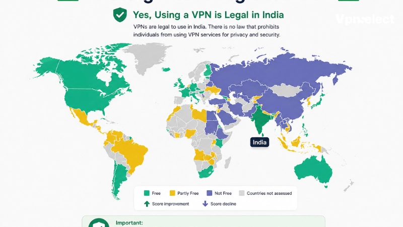 Is Using a VPN Legal in India?