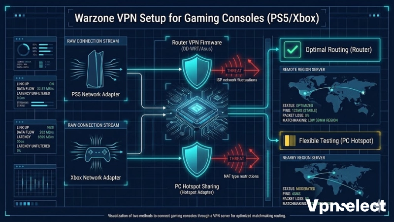 How Do You Use a VPN for Warzone on PS5 and Xbox?