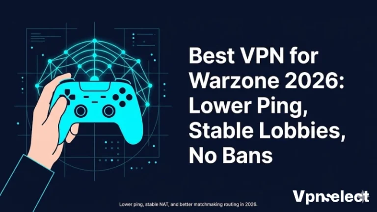 Best VPN for Warzone 2026: Lower Ping, Stable Lobbies, No Bans