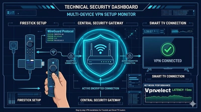 Setup guide for installing VPN on Firestick and streaming devices.