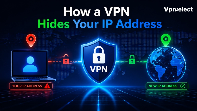 How a VPN Hides Your IP Address