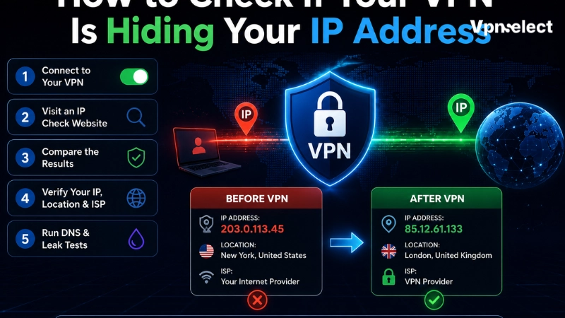 How to Check If Your VPN Is Hiding Your IP Address