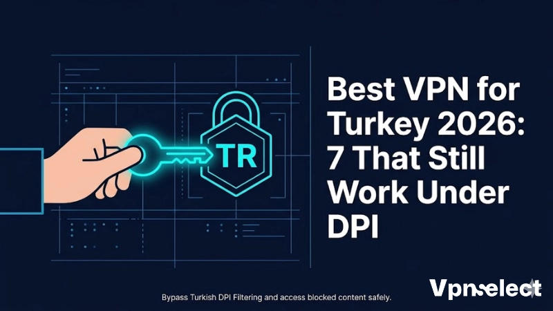 Best VPN for Turkey 2026: 7 That Still Work Under DPI