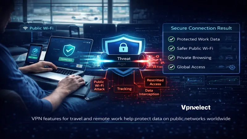 How to choose a vpn for travel using secure public WiFi and remote work protection