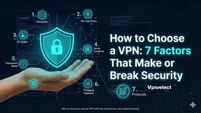 How to Choose a VPN: 6 Factors That Make or Break Security