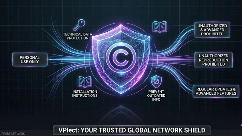 Protection of VPNSelect intellectual property and content