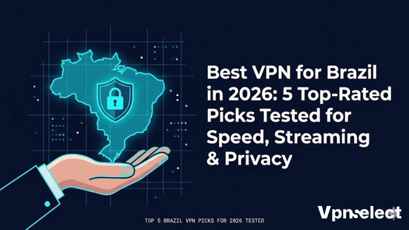 Best VPN for Brazil in 2026: 5 Top-Rated Picks Tested for Speed, Streaming & Privacy