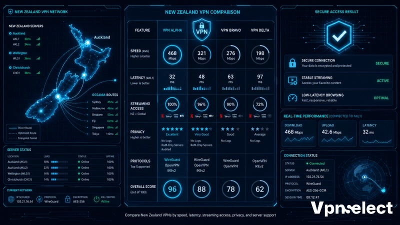 Best VPN for New Zealand