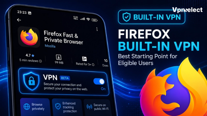 Firefox Built-In VPN – Best Starting Point for Eligible Users