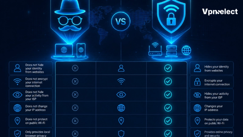 Quick Answer: Is Incognito Mode the Same as a VPN?