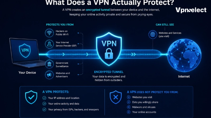 What Does a VPN Actually Protect?