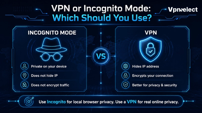VPN or Incognito Mode: Which Should You Use?