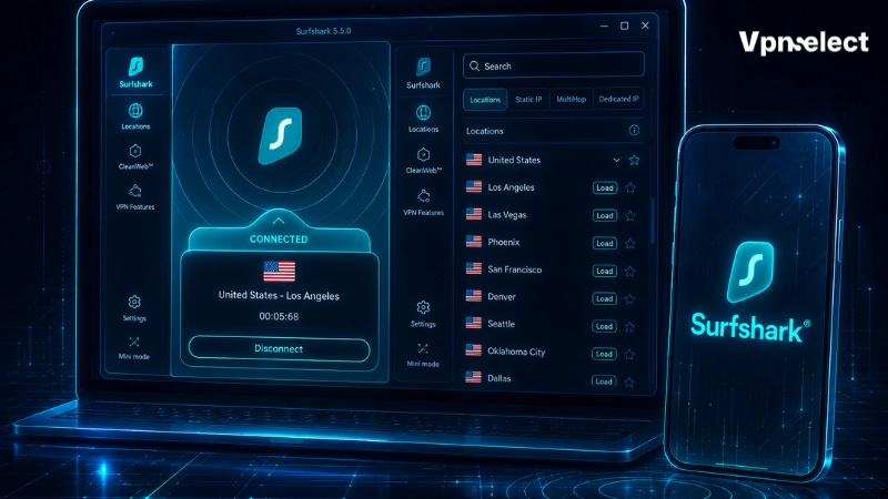 Surfshark Best VPN for Sweden 