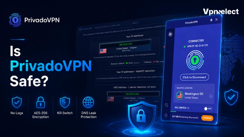 Is PrivadoVPN Safe?