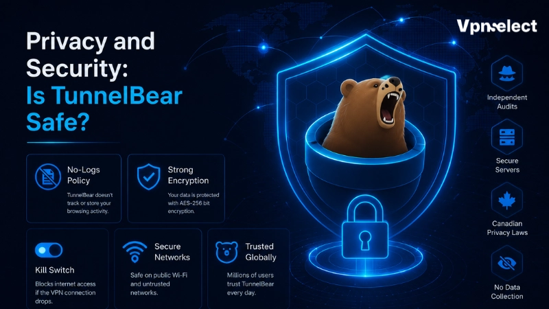 Privacy and Security: Is TunnelBear Safe?