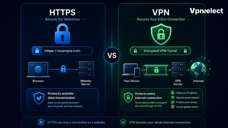 VPN Encryption vs. HTTPS