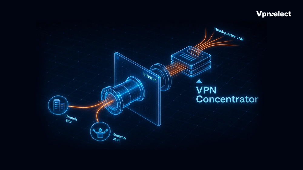 What Is a VPN Concentrator? How It Works and When to Use One